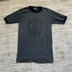 Florida Fire Dept Gray Graphic T-Shirt